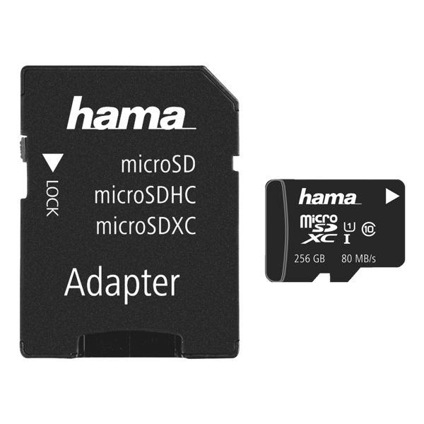 microSDXC-Speicherkarte mit Adapter »Class 10 UHS-I 256 GB«