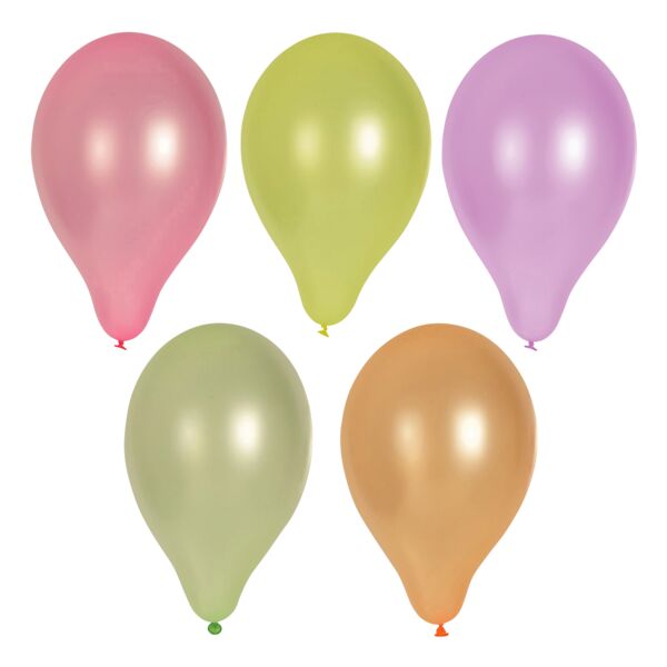 10er-Pack Luftballons »Neon« farbig sortiert